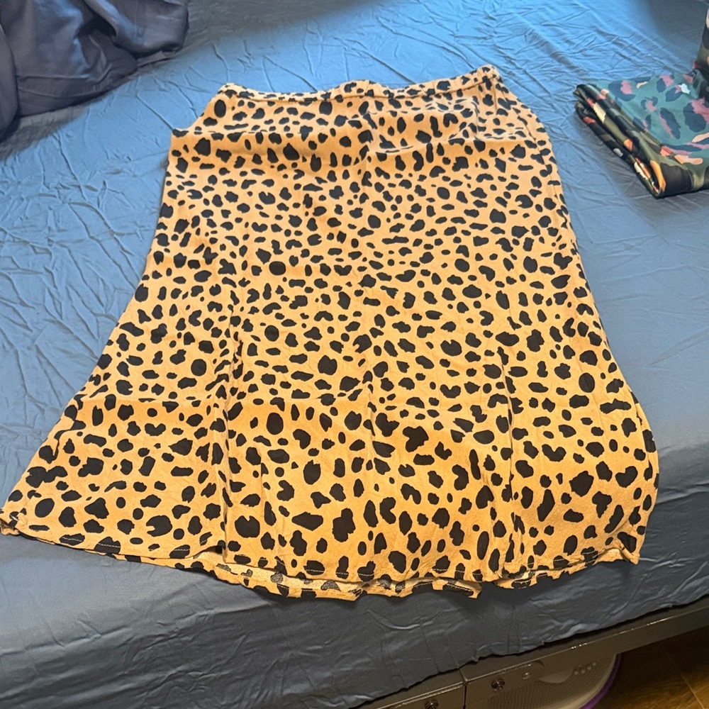 GAP Black and Tan Pencil Skirt